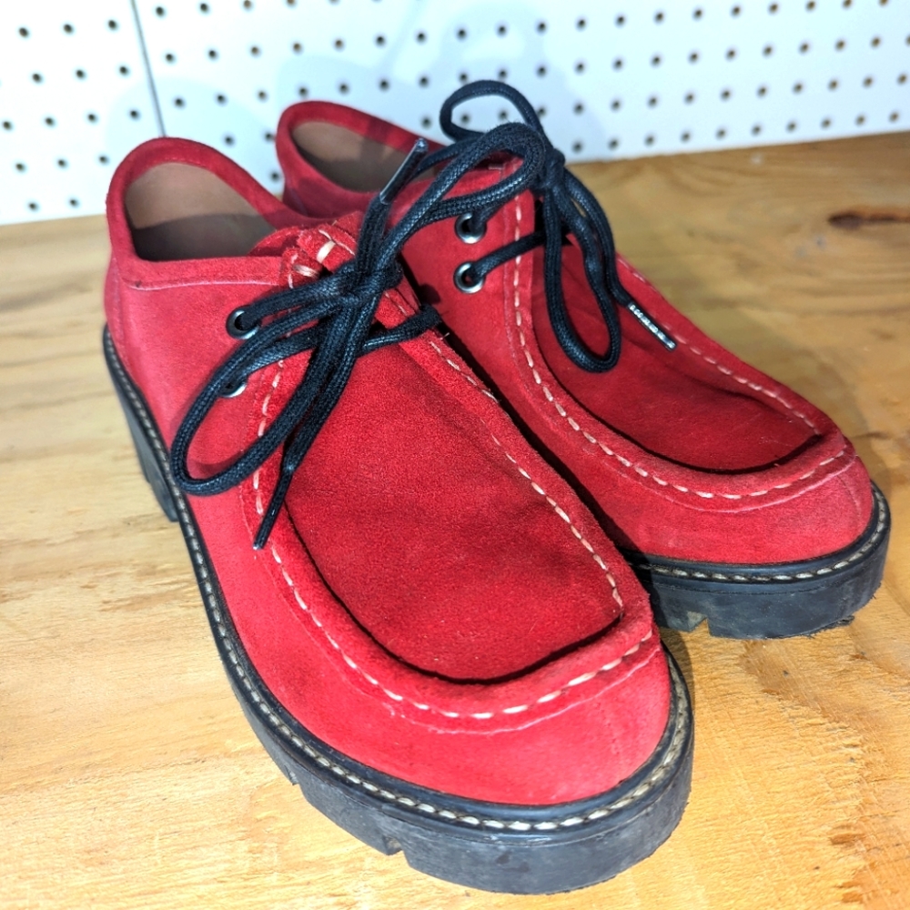 VTG 90's GOLO Suede Shoes Size 7